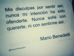 blanconocturno:  Mario Benedetti 