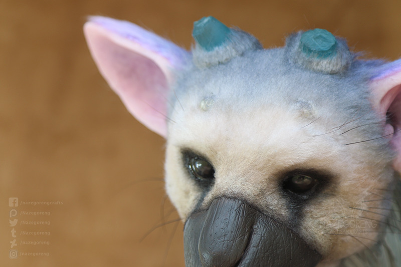 nazegoreng: Trico: The Last Guardian - Handmade art doll  Wow, I never thought I’d