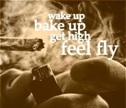 tomorrowmightknow:  Wake and bake&lt;3