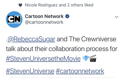 crewniverse-tweets:Rebecca on working with the crewniverse for the movieTweet