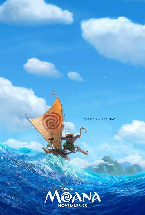 disneyanimationmoana: Check out this new poster for Disney’s Moana. The first teaser trailer for fil