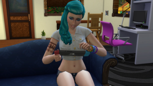 The Sims 4 (Nick x Amy) Day 33.(Image set 1 of 2).