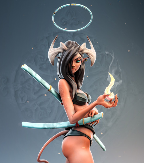 sexyrendercg:by   Mickael Lelièvre  