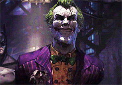 jokerismsarchive-deactivated201:  Joker + first and last appearances in Arkham games 