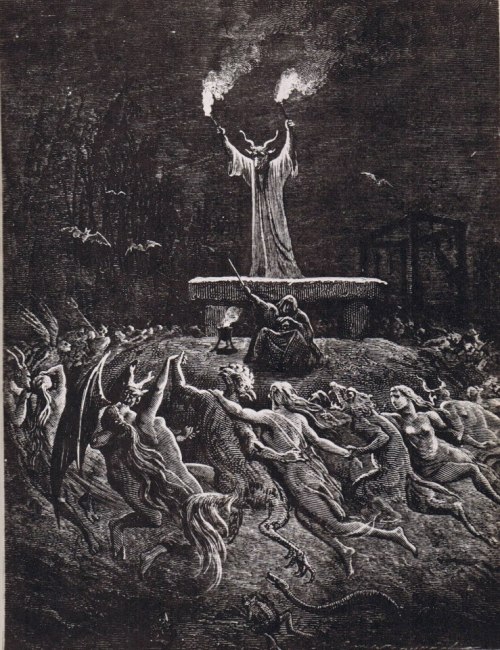 mortem-et-necromantia:  The true Sabbat is simultaneously a state of Dreaming-consciousness and an extradimensional locus where the convocation of the living and the dead occurs and the Great Return which leads to a new becoming is achieved. The celebrant