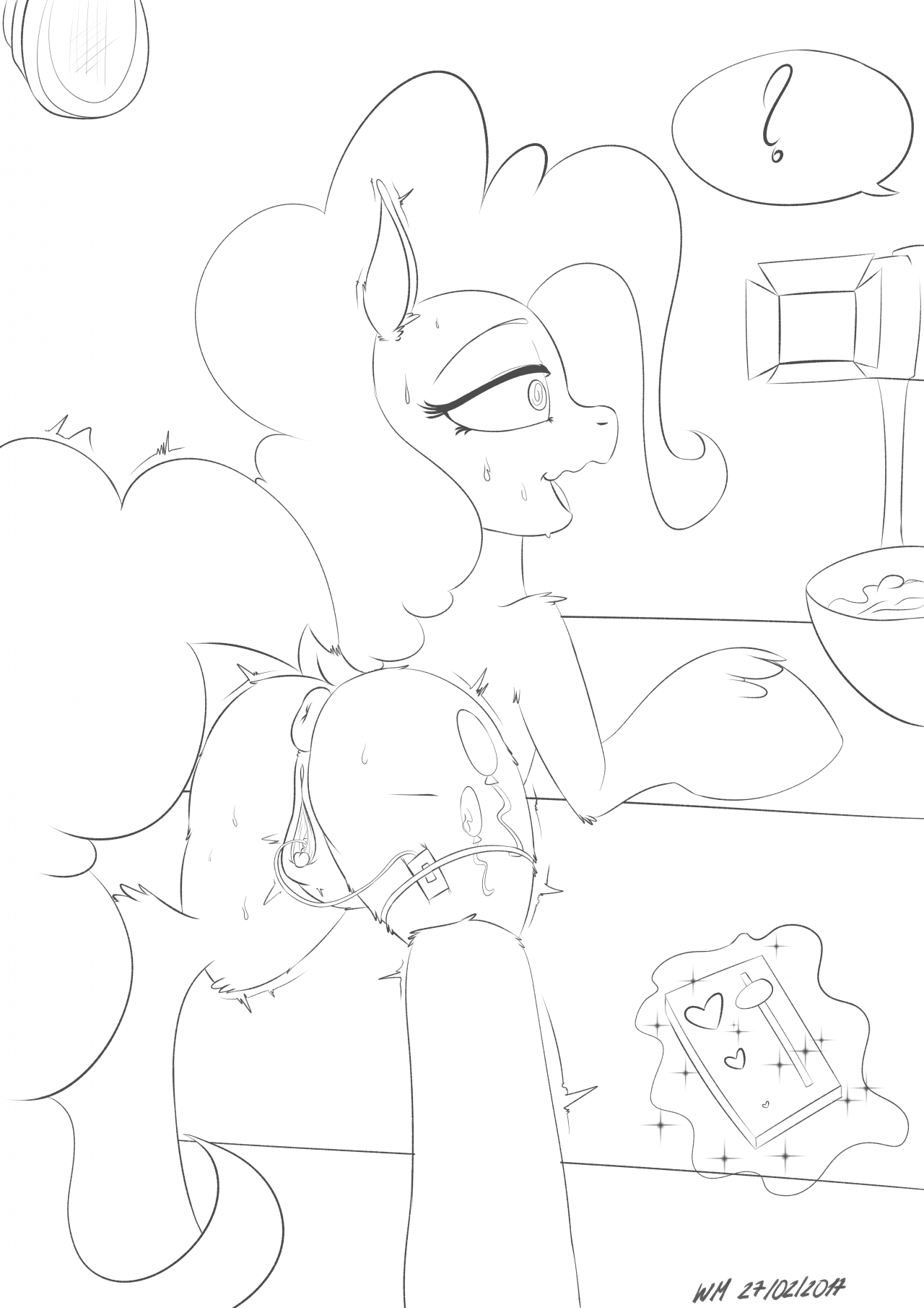 30minchallenge:Pinks, ya just keep letting yourself end up in lewd situations! Tsk~Artists