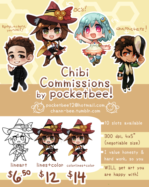 chann-bee: BIG ANNOUNCEMENT!  2NE1 TANKS AND CHIBI COMMISSIONS FOR SALE!Since I’m beginni