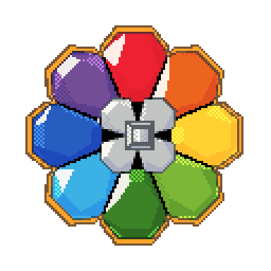 3d-bear:  GEN 1 POKEMON BADGES (3D SPRITES) Hey! It’s been a while. Working on a ton of stuff at the moment! I need to figure out a good way to make 3D Sprites with more then 4 colors & I wanted to really refine my 3D sprite process.  I decided