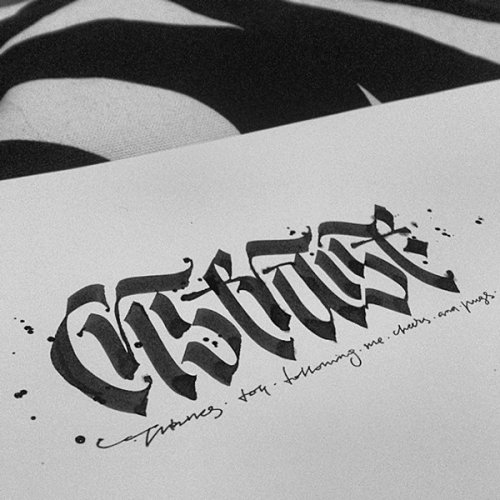 type-lover:  Calligraphy Collectionby Pokras adult photos