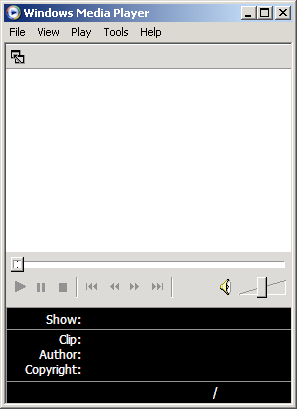 Classic Windows Media Player Frames. Unedited At Https://wmpskinsarchive.neocities.org/ :)