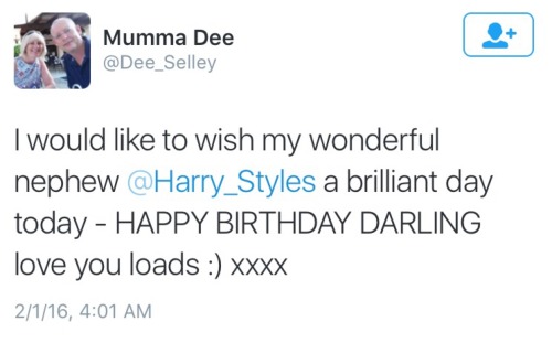 littleblackdress93: Harry’s birthday wishes Part 1 (Part 2)