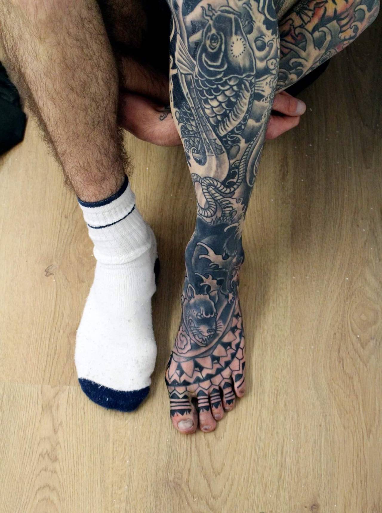 22 Foot Tattoos For Men