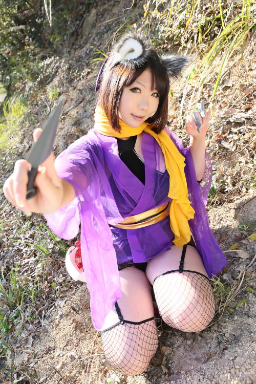 Cute Cosplay Girl Higurashi Rin (Kitsune-Chan) 1-27