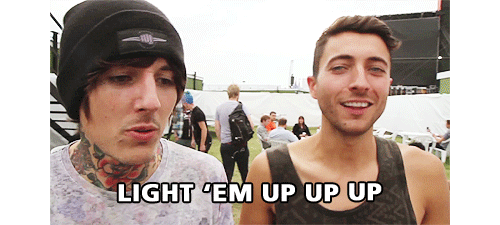 xasiralx:  Oli and Jordan singing Fall Out Boy’s MSKWYDITD at Reading Festival