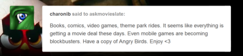 askmovieslate: Seriously though, this is one of the stupidest films I have ever seen.  Keep reading  xD