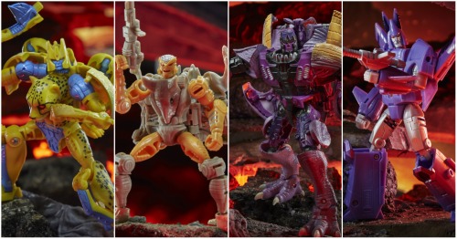 aeonmagnus: Transformers War for Cybertron: Kingdom Rattrap, Cheetor, Megatron and Cyclonus.