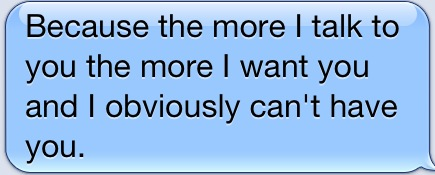 I cannot feel anything anymore.