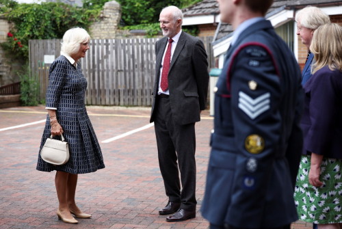 The Duchess of Cornwall, Patron, visits Helen &amp; Douglas House. Oxford, 13.07.2021