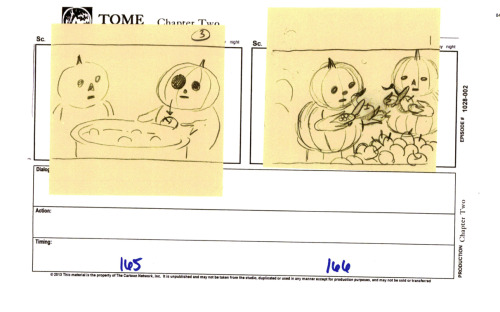 ncrossanimation: Along with my art directing duties on Over the Garden Wall, I also occasionally did