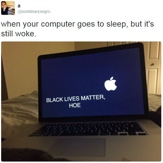 thingstolovefor:  #AlwaysBeWoke #Love it! 