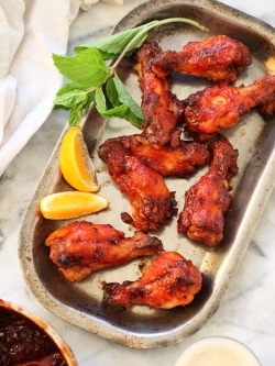 foodishouldnoteat:  Chipotle honey baked wings  