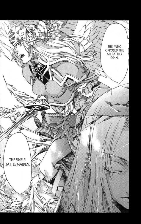 So I found out Valkyrie Profile has a manga and collected some gorgeous references of my girl Silmer