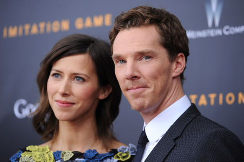 deareje:Benedict Cumberbatch and Sophie Hunter at “The Imitation Game” New York Premiere, Nov 17 2