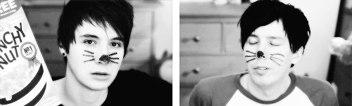 ballune:Dan & Phil → Hair Evolutions  suggested by andyphans