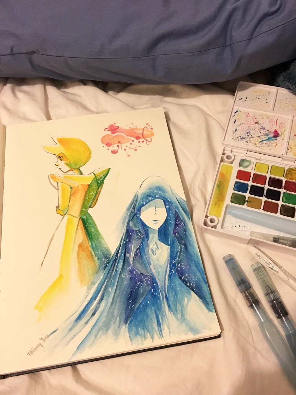 toftev:  I miss the mysterious austere form of yellow diamond’s profile now shes