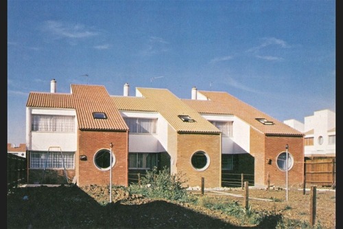 modernism-in-metroland: Houses, East Hanningfield, Essex (1978) by James Gowan Scheme of houses and 