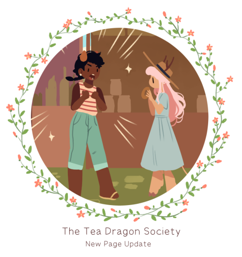 strangelykatie:
“ Happy New Year everyone! Page 22 of the Tea Dragon Society comic is now up over at the website.
Click here to read the new page >>
Click here to read from the start >>
If you enjoy the comic, please consider supporting me on...