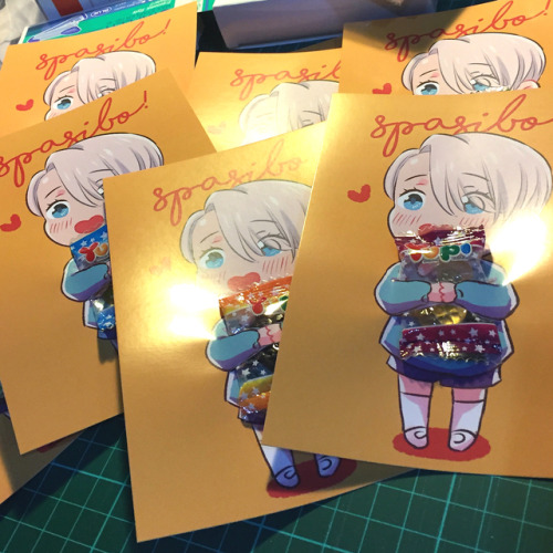 Hi guys, I’m opening Pre Order for my YOI merch again!Please take the time to look at my ticta