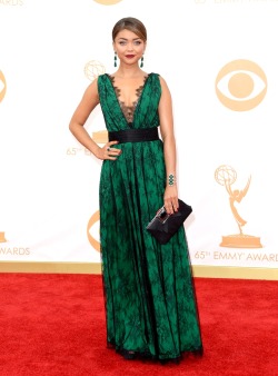 verysherry:  Sarah Hyland || 65th Annual Primetime Emmy Awards held at Nokia Theatre in LA on September 22, 2013 