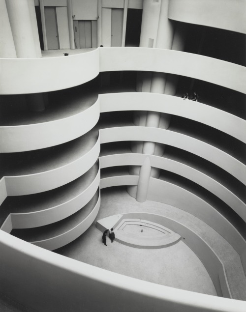 wandrlust:The Guggenheim, Almost Empty, c. 1959 — Ezra Stoller