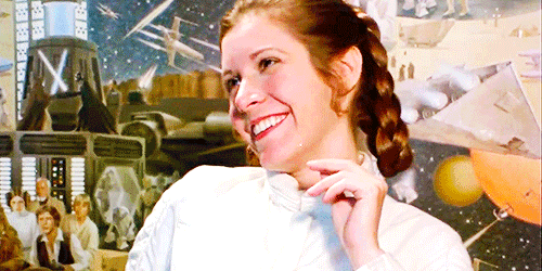 We Love You, Carrie Fisher (october 21, 1956 [december 27, 2016]) 