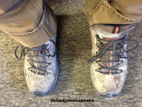 My Dusty Burner Hiking Boots, back in San Francisco on 16SEP15.http://chadjamesxxx.comhttp://chadj