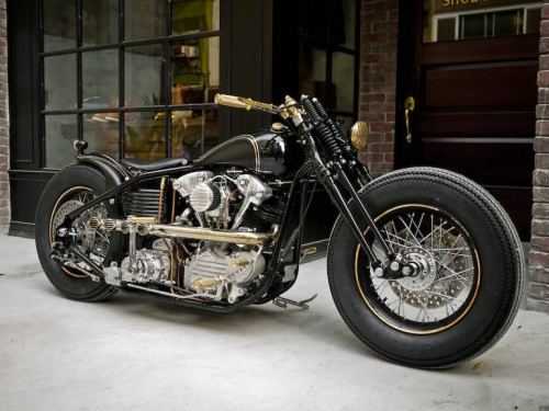 Harley Knucklehead by Rough Crafts &amp; Zero Engineering