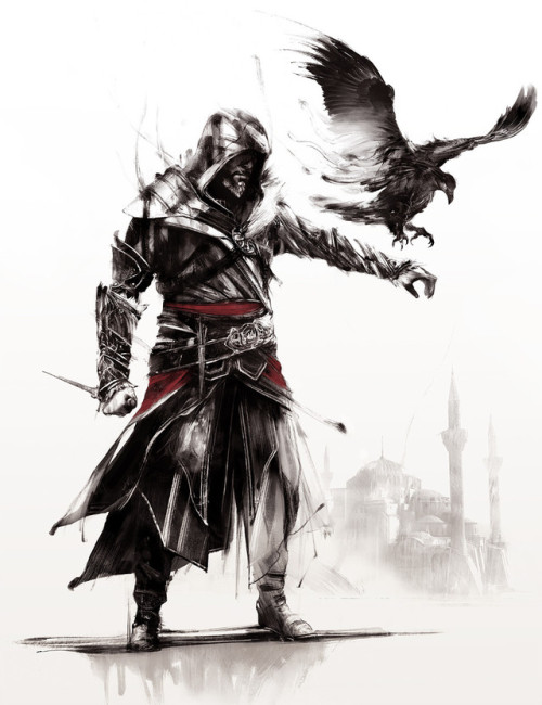 Art by Simon Goinard for UbiWorkshop’s Assassin’s Creed - Red Lineage: Series 2. http://