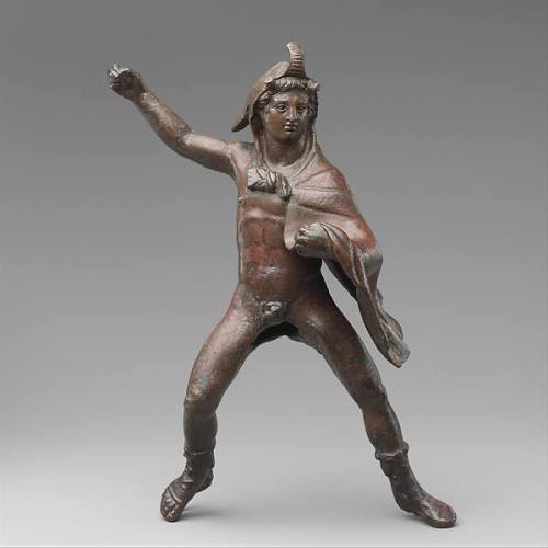 mscereza:Bronze statuette of a rider wearing an elephant skin~ 3rd century B.C.Period: HellenisticCu