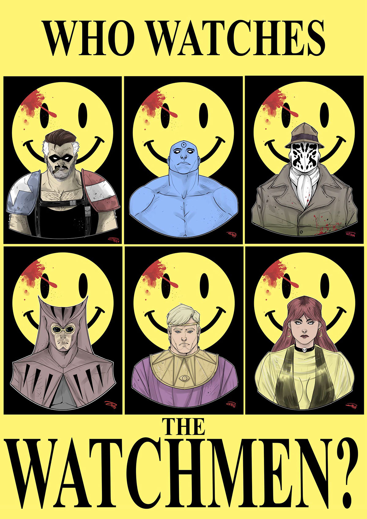 herochan: Who Watches the Watchmen? Series by  Denis Medri   