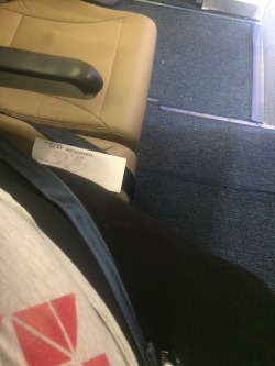 I take up almost two entire airplane seats.