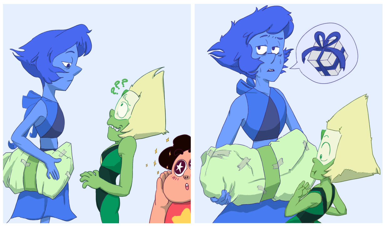kaguuu:  I really want Lapis forgive Peridot, and be the one getting her body part