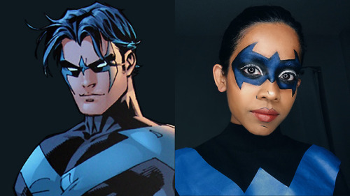 meghaljanardan:  When you are the entire DC universe!  I’ve made tutorials for Huntress, Wonder Woman, and Cyborg! Instagram | Youtube 