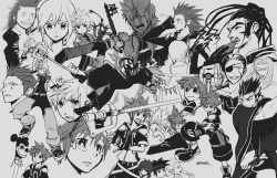 ilwks:  ♕Celebrate the completion of Kingdom Hearts II Comics♕ 