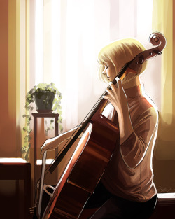 lazy-afternooner:  I seem to have an affinity for Armin and classical instruments 