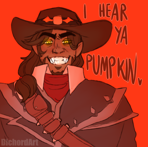 SO UH&hellip; I’m a tiny bit late for the Halloween hype, but Van Helsing McCree is the be
