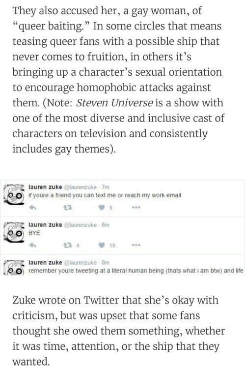 foreveraslutforsatan: This is fucking trash. If you guys don’t like what their doing then leav