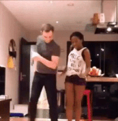 bellahugo:  mixedpassion-me:   Adanna &amp; David  So funny :D  it makes me so