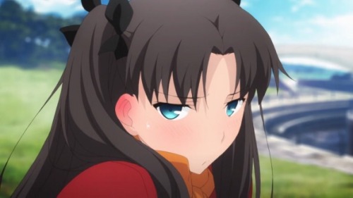 Tohsaka is just totally bae, y'all should go watch Fate/Stay Night Unlimited Blade Works