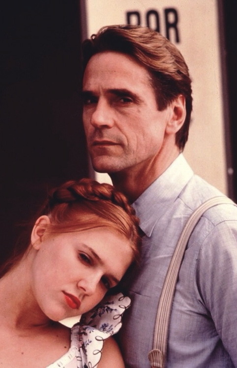 cinyma:  Jeremy Irons &amp; Dominique Swain in Lolita, dir. by Adrian Lyne 